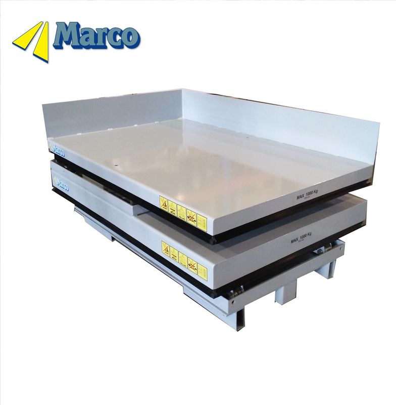 1000kg โต๊ะยกหมุนหมุนไฮดรอลิก Scissor ออกแบบสําหรับเครนโรงงาน M2-010090-D2 MT