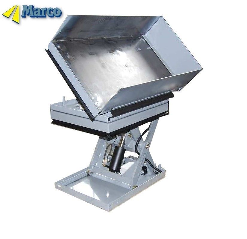 โต๊ะยกสินค้า Marco Ergonomic Hydraulic Tilt Scissor โต๊ะยกสินค้าสําหรับการยกที่ตั้งเรียบร้อย