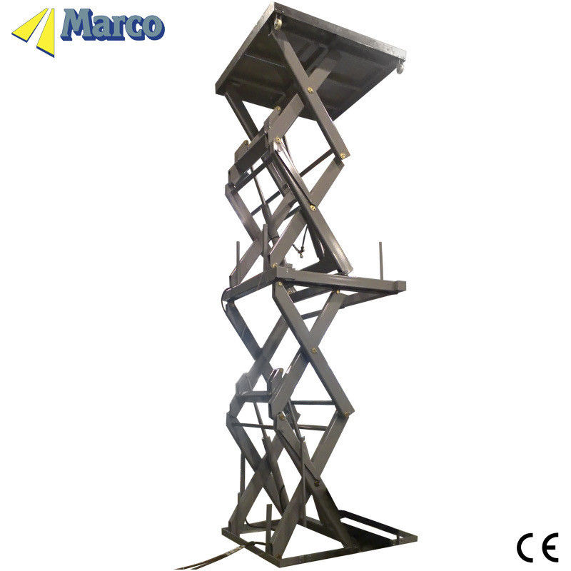 โต๊ะยกสูงแบบไฮดรอลิก มาร์โก แฟรมกลาง Scissor สําหรับการใช้งานหลากหลาย