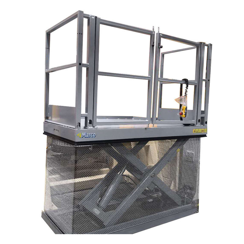 M1-010125-D2 Ce ไฮดรอลิก มินิ ไซซอร์ลิฟท์ พร้อมมือรถยนต์
