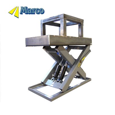 ระดับน้ําหนักพิเศษ สเตนเดอร์สเวลด ไฮดรอลิก Scissor Lift Platform ด้วยการปรับแต่ง