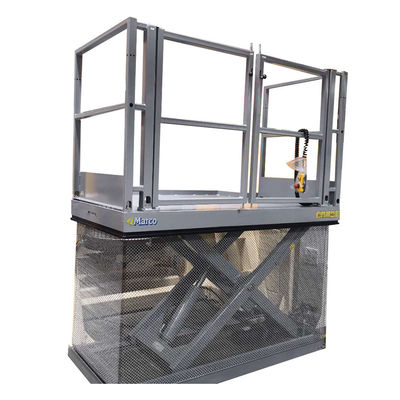 M1-010125-D2 Ce ไฮดรอลิก มินิ ไซซอร์ลิฟท์ พร้อมมือรถยนต์
